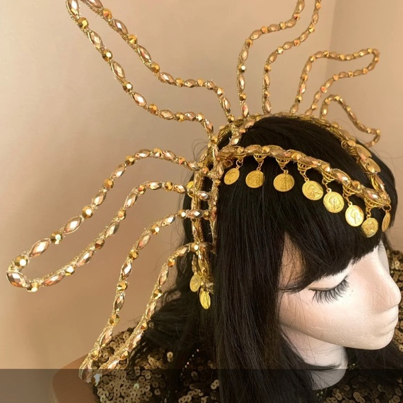 Gold Medusa Headpiece main image 5